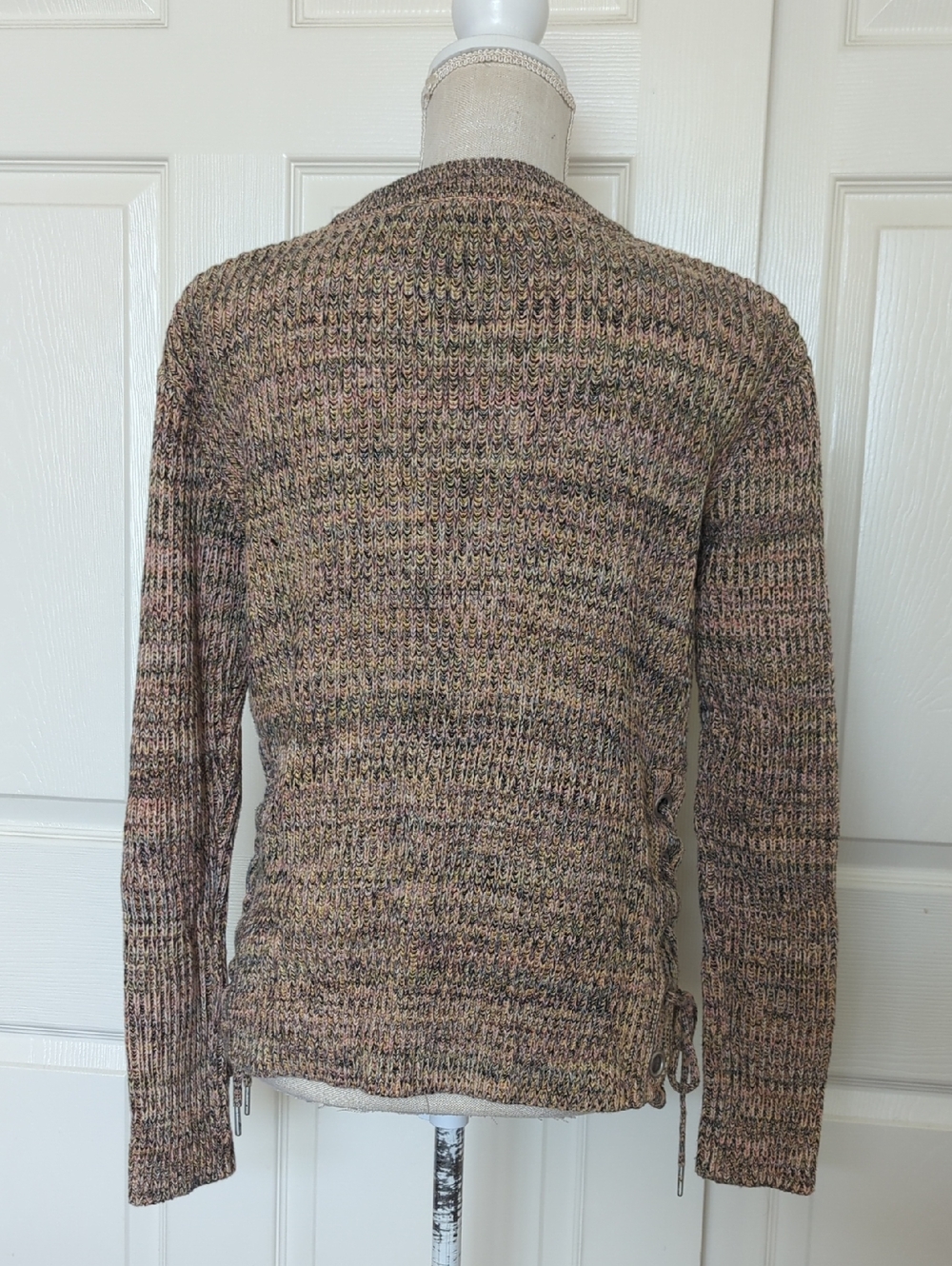 Scotch & Soda - Maison Scotch Lattice Side Knit Sweater - Picture 4 of 8
